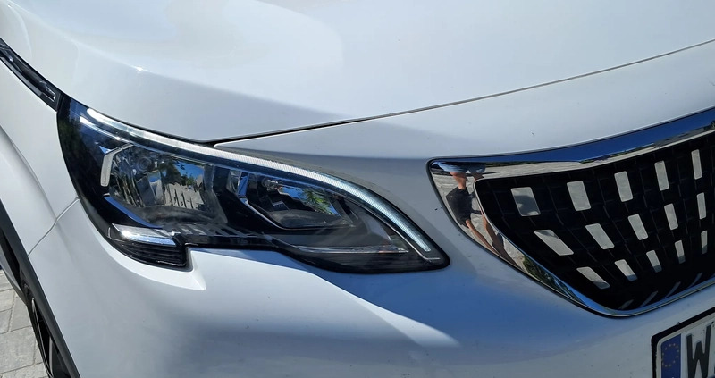 Peugeot 3008 cena 68900 przebieg: 164000, rok produkcji 2018 z Żyrardów małe 326